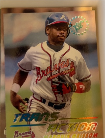 1995 Topps Stadium Club #617 Marquis Grissom — front