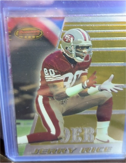 1996 Bowman's Best #135 Jerry Rice — front
