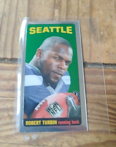 2012 Topps Chrome 1965 Design #23 Robert Turbin — front