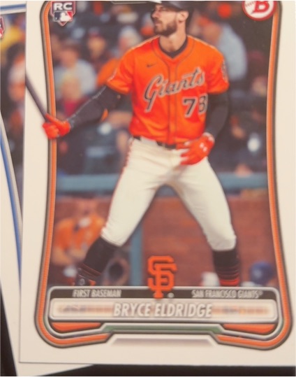 2026 Bowman #58 Bryce Eldridge — front