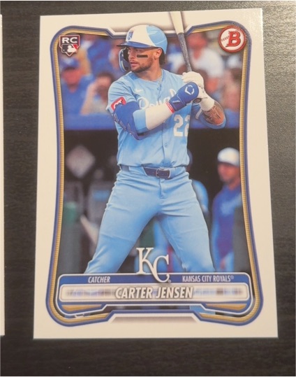 2026 Bowman #66 Carter Jensen — front