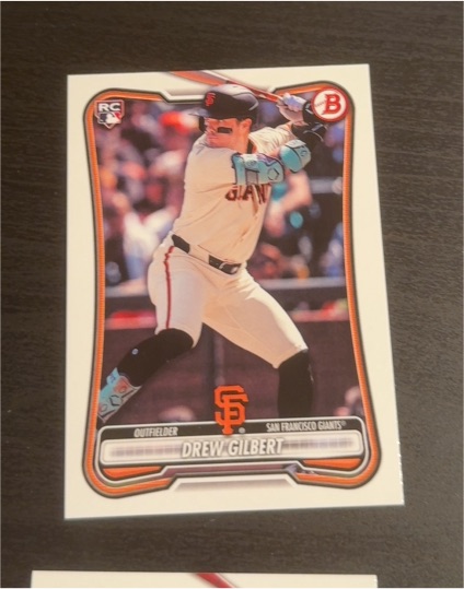 2026 Bowman #40 Drew Gilbert — front