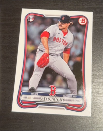 2026 Bowman #26 Payton Tolle — front