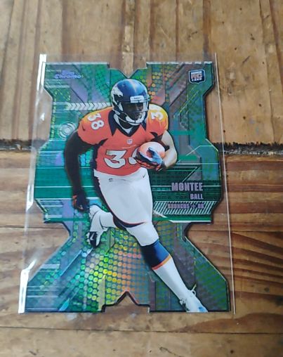 2013 Topps Chrome Rookie Die-Cuts #RDC-MBA Montee Ball — front