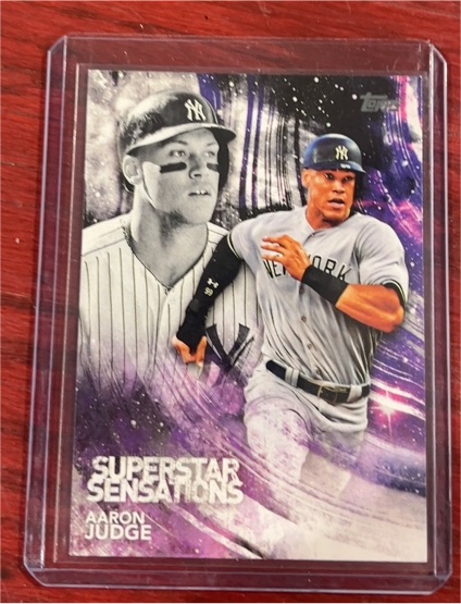 2018 Topps Superstar Sensations #SSS-30 Aaron Judge — front