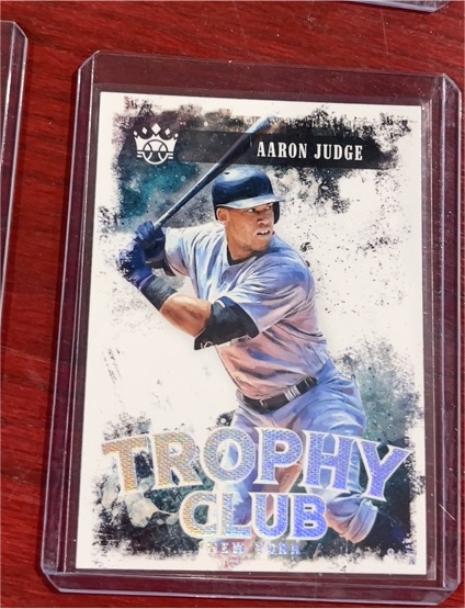 2018 Panini Diamond Kings #TC2 Aaron Judge Trophy Club — front