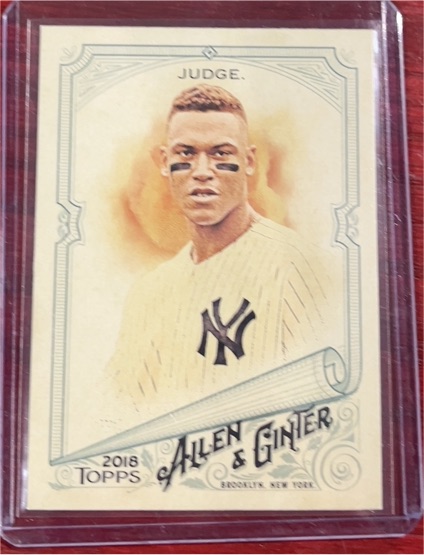2018 Topps Allen & Ginter #7 Aaron Judge — front