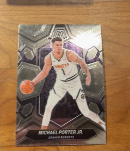 2023-24 Panini Mosaic #110 Michael Porter Jr. — front
