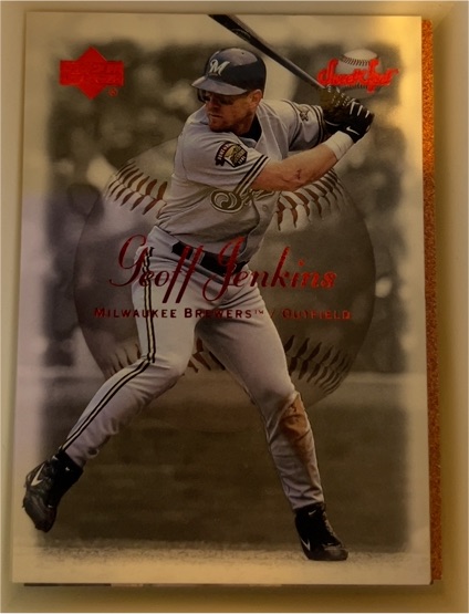 2001 Upper Deck Sweet Spot #107 Geoff Jenkins — front