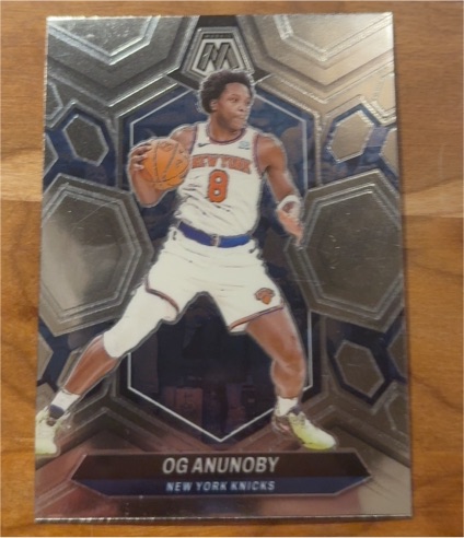 2023-24 Panini Mosaic #135 OG Anunoby — front
