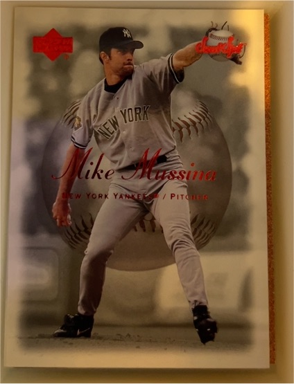 2001 Upper Deck Sweet Spot #104 Mike Mussina — front