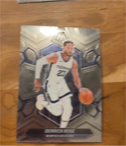 2023-24 Panini Mosaic #48 Derrick Rose Memphis Grizzlies — front