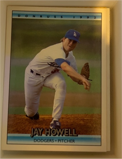 1992 Donruss #395 Jay Howell — front