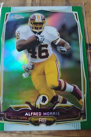 2014 Topps Chrome #52 Alfred Morris — front