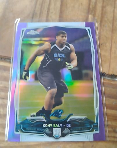 2014 Topps Chrome #140 Kony Ealy — front