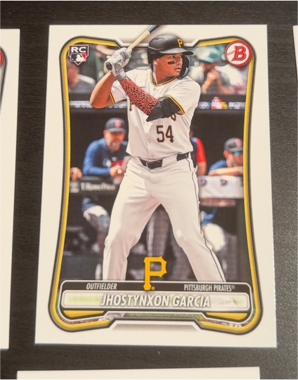 2026 Bowman #12 Jhostynxon Garcia — front