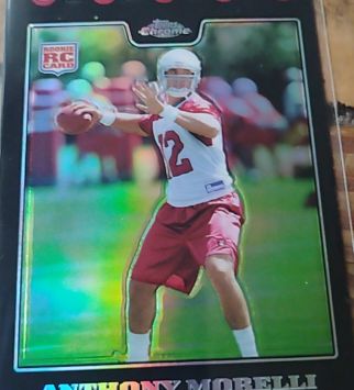 2008 Topps Chrome #TC180 Anthony Morelli Rookie Card — front