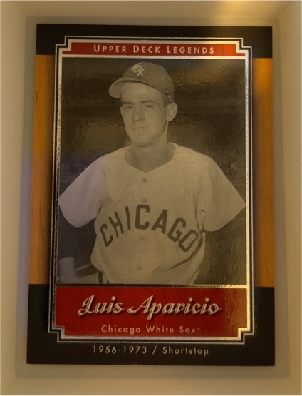 2001 Upper Deck Legends #35 Luis Aparicio — front