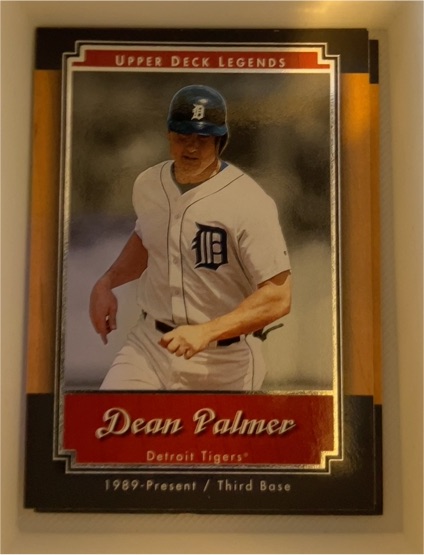 2001 Upper Deck Legends #32 Dean Palmer — front