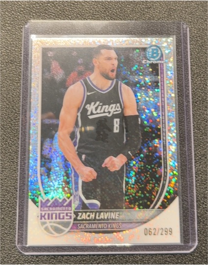 2025-26 Bowman Chrome #BCV-128 Zach LaVine — front