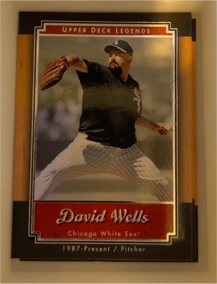 2001 Upper Deck Legends #38 David Wells — front