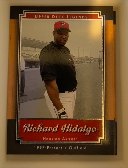 2001 Upper Deck Legends #47 Richard Hidalgo — front