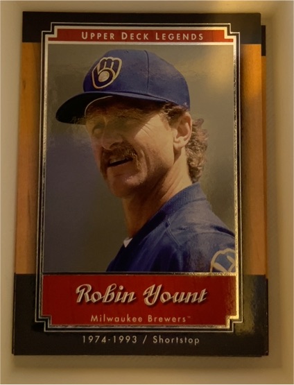 2001 Upper Deck Legends #52 Robin Yount — front