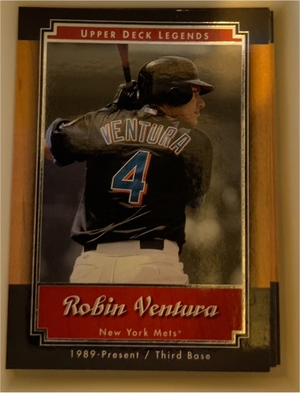 2001 Upper Deck Legends #77 Robin Ventura — front