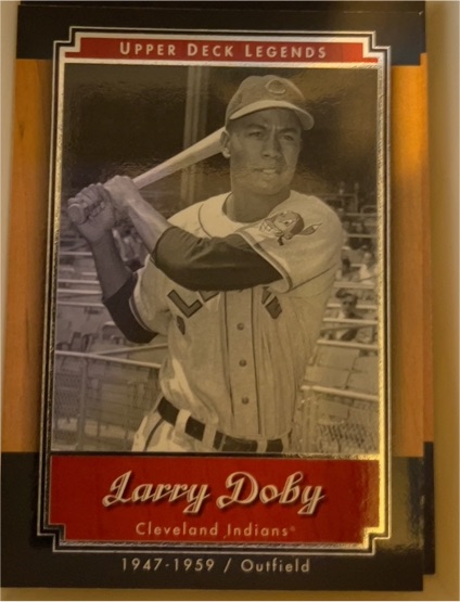 2001 Upper Deck Legends #12 Larry Doby — front
