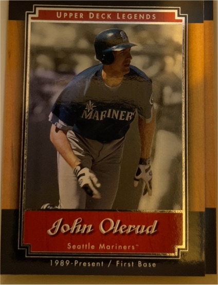 2001 Upper Deck Legends #17 John Olerud — front