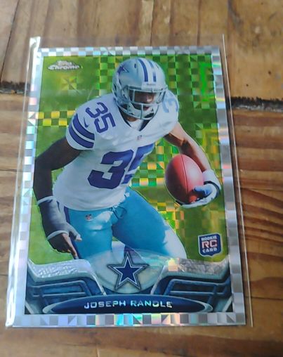 2013 Topps Chrome #29 Joseph Randle — front