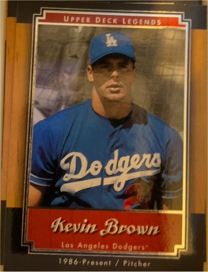 2001 Upper Deck Legends #67 Kevin Brown — front