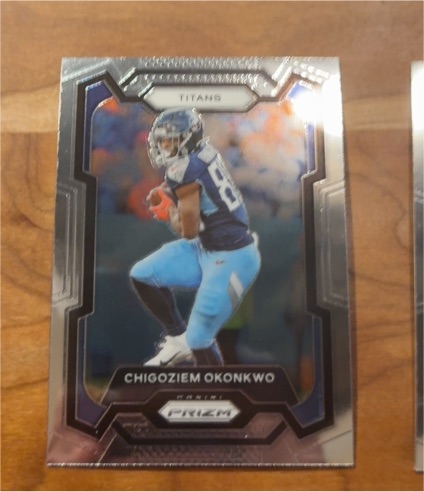 2023 Panini Prizm #288 Chigoziem Okonkwo — front
