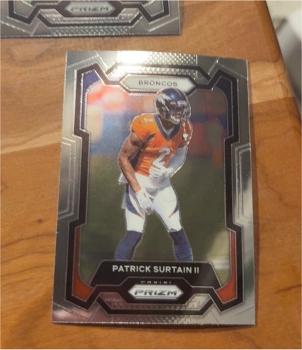 2023 Panini Prizm #92 Patrick Surtain II Denver Broncos — front