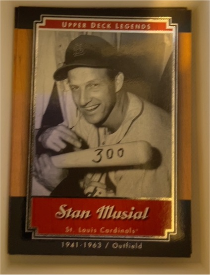 2001 Upper Deck Legends #56 Stan Musial — front
