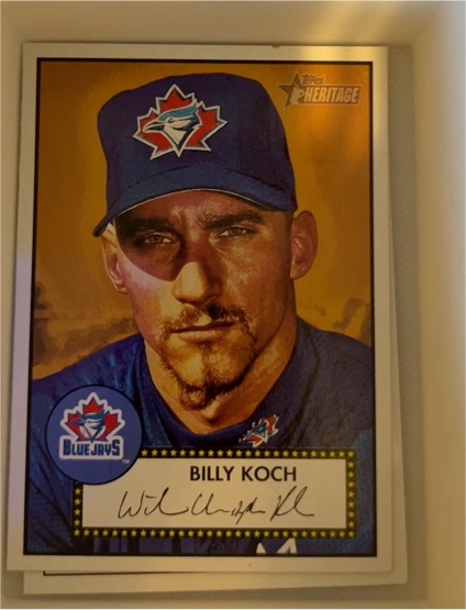 2001 Topps Heritage #64 Billy Koch — front