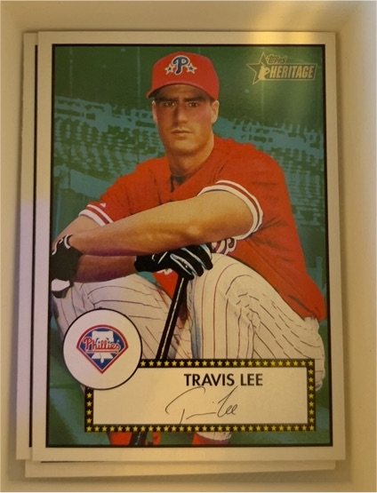 2001 Topps Heritage #375 Travis Lee — front