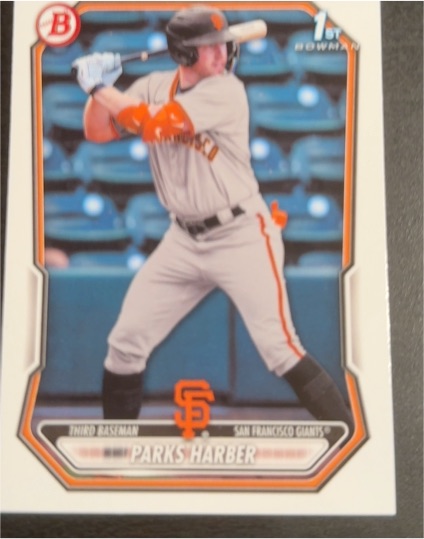 2026 Bowman #BP-43 Parks Harber — front