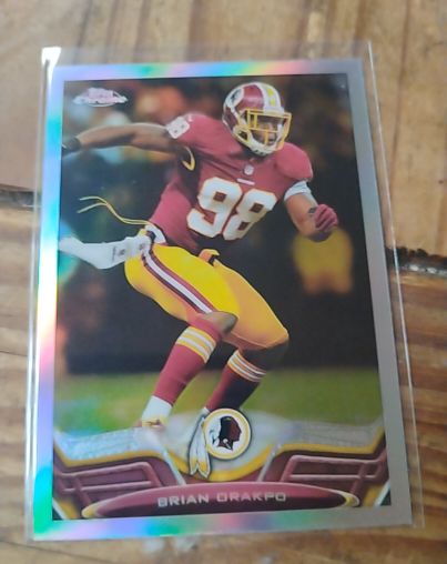 2013 Topps Chrome #214 Brian Orakpo — front