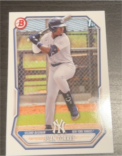 2026 Bowman #BP-75 Juan Torres — front