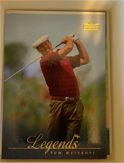 2001 Upper Deck #68 Tom Weiskopf Legends — front