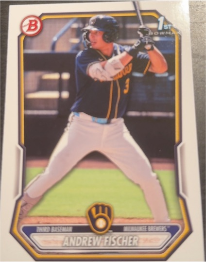 2026 Bowman #BP-149 Andrew Fischer — front