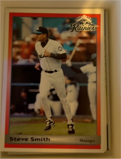 1995 Coastal Forms Tacoma Rainiers #Steve Smith — front