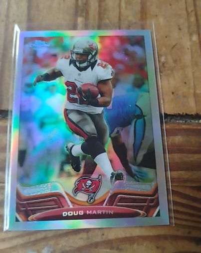 2013 Topps Chrome #148 Doug Martin — front