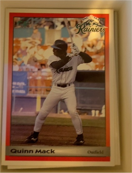 1995 Coastal Forms Tacoma Rainiers #BXCP28 Quinn Mack — front
