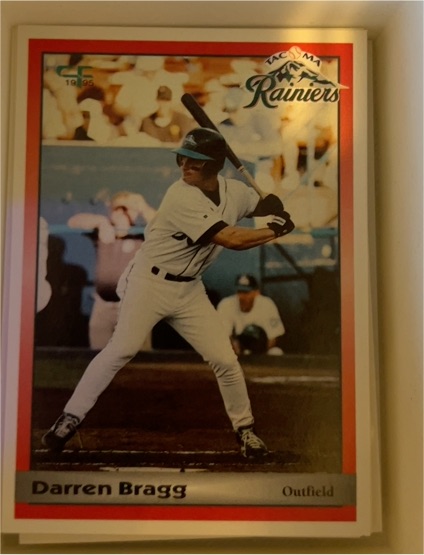1989 Score #195 Darren Bragg — front