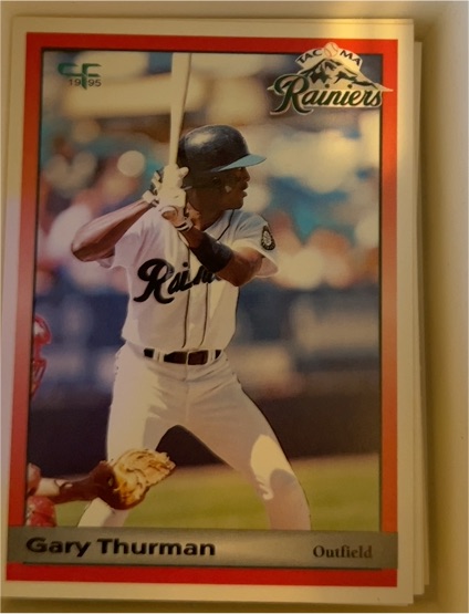1995 Classic Gary Thurman #99 — front