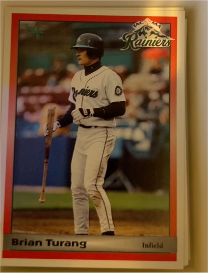 1992 Fleer Excel #233 Brian Turang — front
