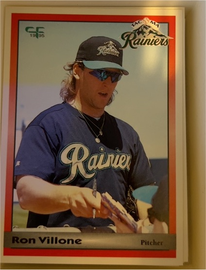 1995 Classic Ron Villone Tacoma Rainiers — front