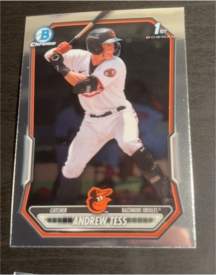 2026 Bowman Chrome #BCP-90 Andrew Tess — front
